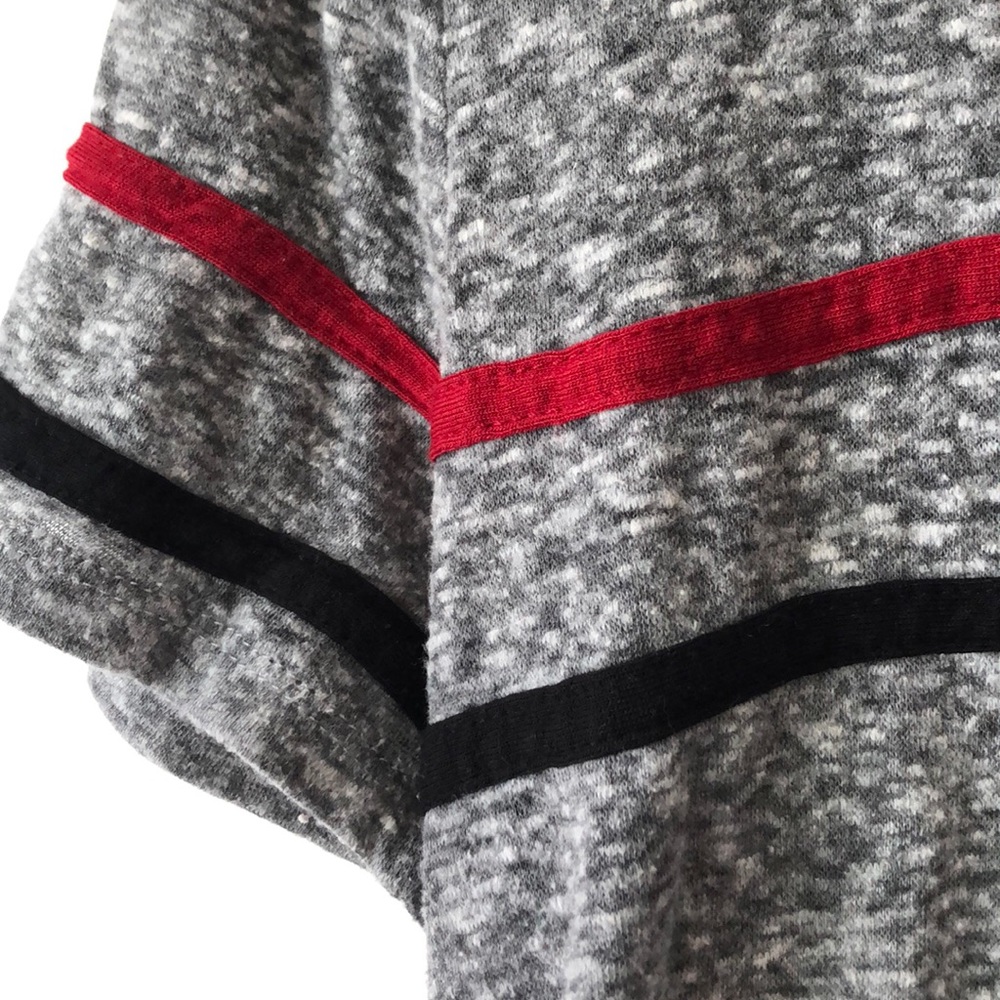 Rebellious One Striped Varsity Ringer Tee - Picture 4 of 5